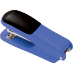 Степлер "Attomex" 24/6&26/6 (мощность 20 листов, глубина скрепления 50 мм) пластиковый, 2 вида скрепления, анти скользящее основание, в картонной коробке, синий