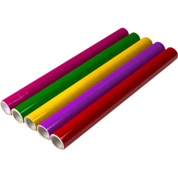 Пленка самоклеящаяся для книг в рулоне 4 цвета ассорти deVENTE 8052104