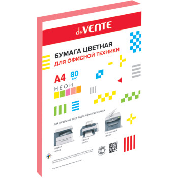 Бумага цветная для офисной техники deVENTE 2072948