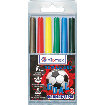 Фломастеры Football Club Attomex 5080121