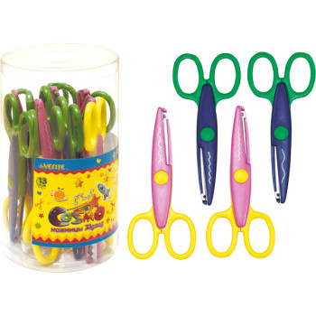 Ножницы детские Cosmo. Zig Zag deVENTE 8010404