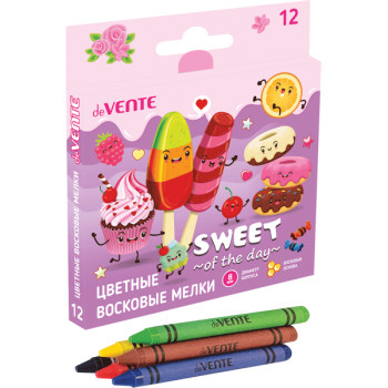 Мелки восковые Sweets deVENTE 8077103