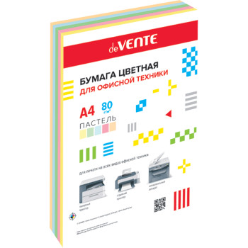 Бумага цветная для офисной техники deVENTE 2072709