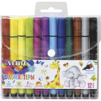 Фломастеры Trio Jumbo deVENTE 5081950