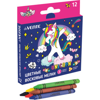 Мелки восковые Magic Unicorn deVENTE 8077101