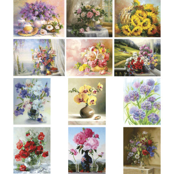 Живопись по номерам Flowers deVENTE 9070703